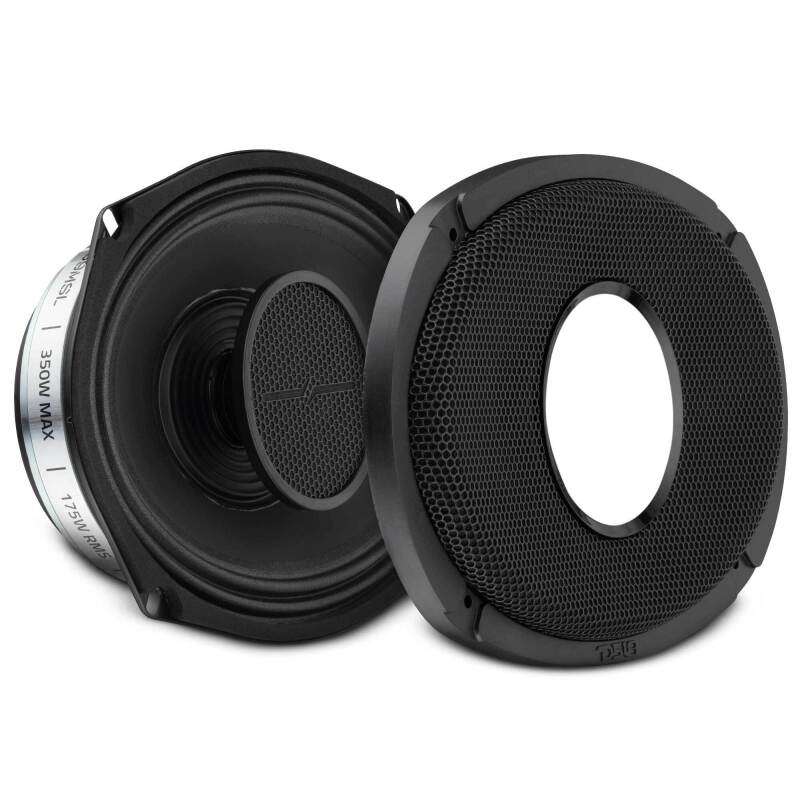 DS18 6x9 175 Watts RMS 8ohm Mid-Range Shallow Grill Included - PRO-HY69MSL - front view