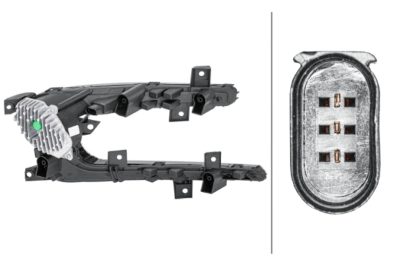Hella 2015-2019 Volkswagen e-Golf Daytime Running Light Left - 354843171
