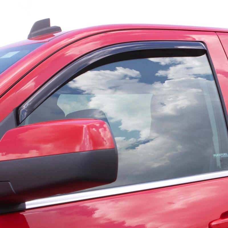 AVS 05-15 Toyota Tacoma Standard Cab Ventvisor In-Channel Window Deflectors 2pc - Smoke - 192153