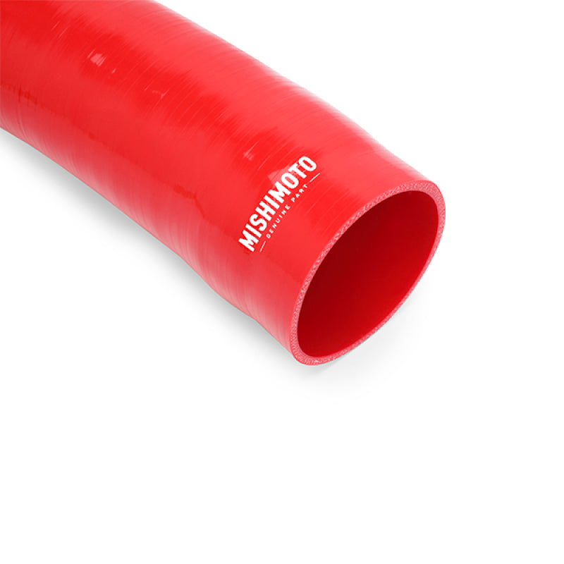Mishimoto 2016+ Nissan Titan XD Silicone Induction Hose - Red - MMHOSE-XD-16IHRD