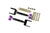 Massive Speed RaceSpec Series Rear Adjustable Upper Control Arms 68-72 GM A Body - Massive Speed System