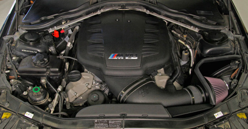 K&N 08-13 BMW M3 4.0L V8 Aircharger Performance Intake - 63-1116 for 2008-2013 BMW M3 - close-up