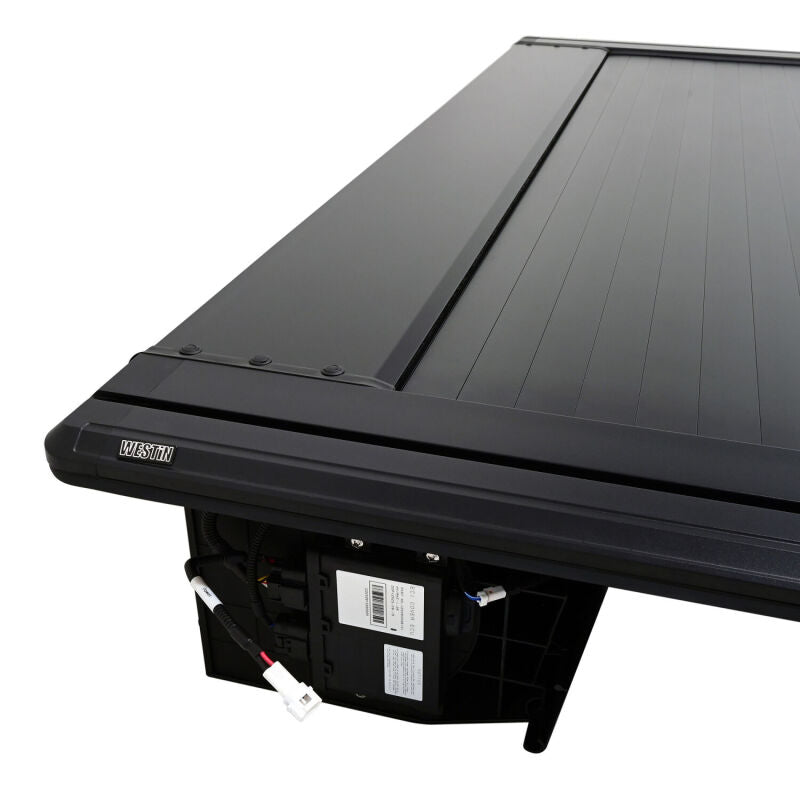 Westin 17-26 Ford F-250/F-350 SD 6.8ft Bed Electric Retractable Tonneau Cover - Black - 19-51005
