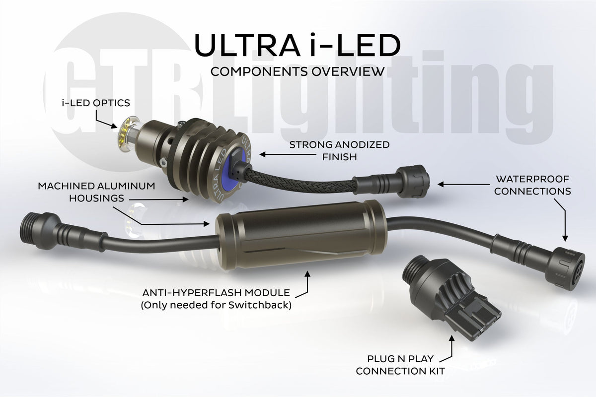 GTR i-LED Ultra: Input Sockets (3156/3157 / Non-CK / Set)