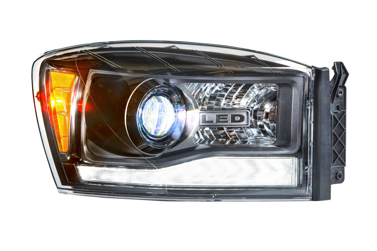 Morimoto - XB Hybrid LED Headlights: Dodge Ram (06-08) (Pair / ASM) - LF558