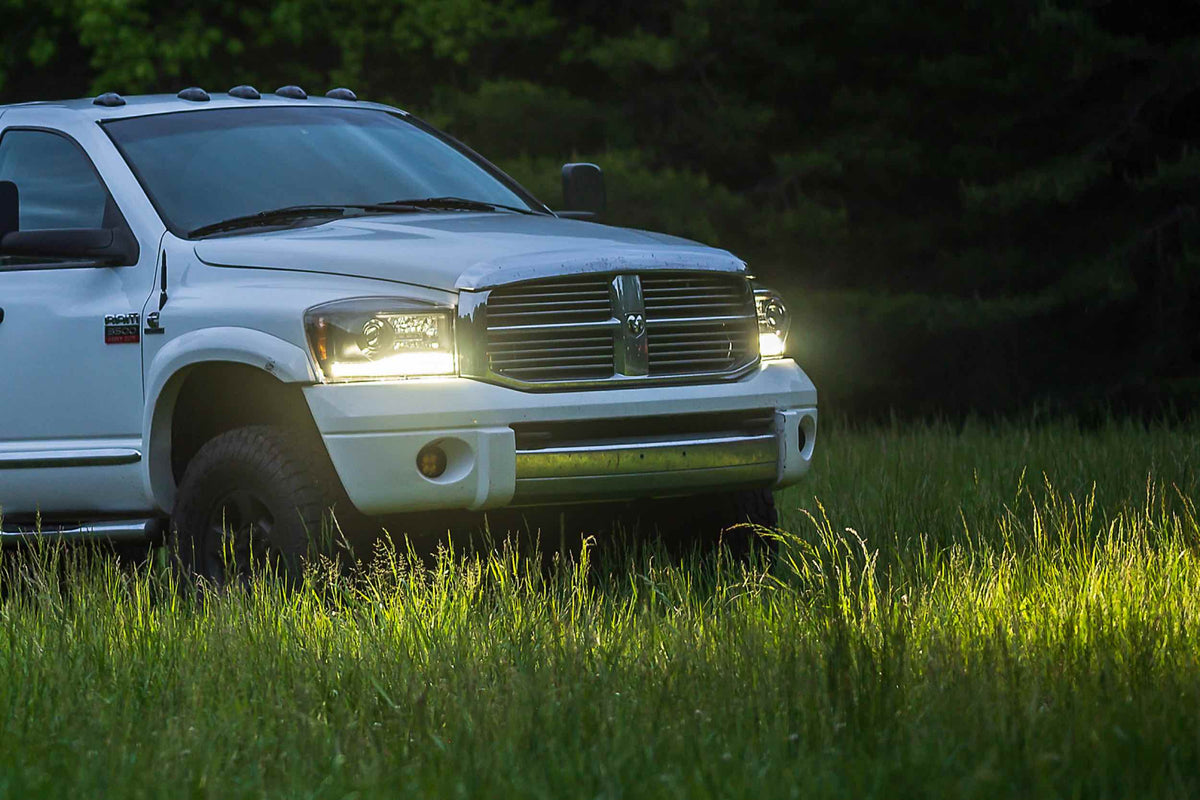 Morimoto - XB Hybrid LED Headlights: Dodge Ram (06-08) (Pair / ASM) - LF558