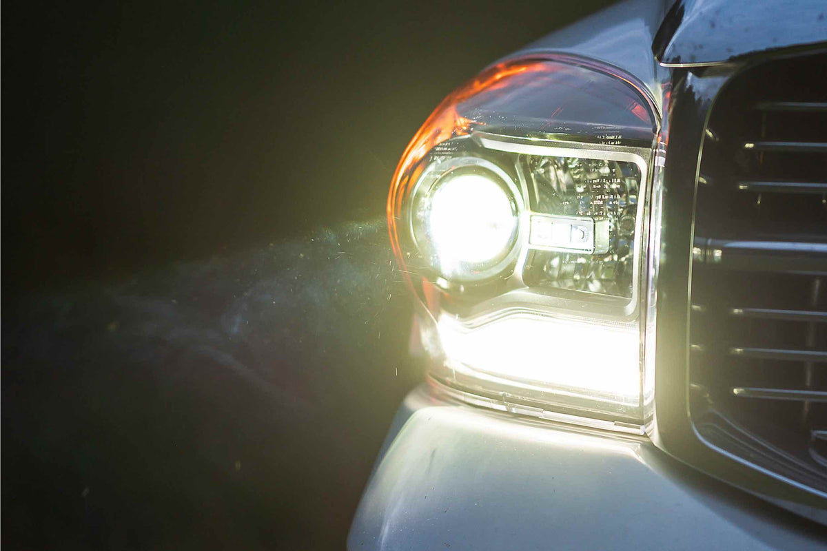 Morimoto - XB Hybrid LED Headlights: Dodge Ram (06-08) (Pair / ASM) - LF558