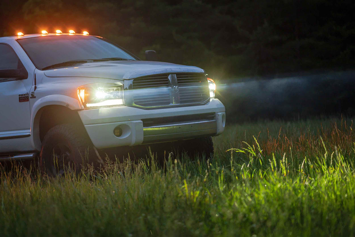 Morimoto - XB Hybrid LED Headlights: Dodge Ram (06-08) (Pair / ASM) - LF558