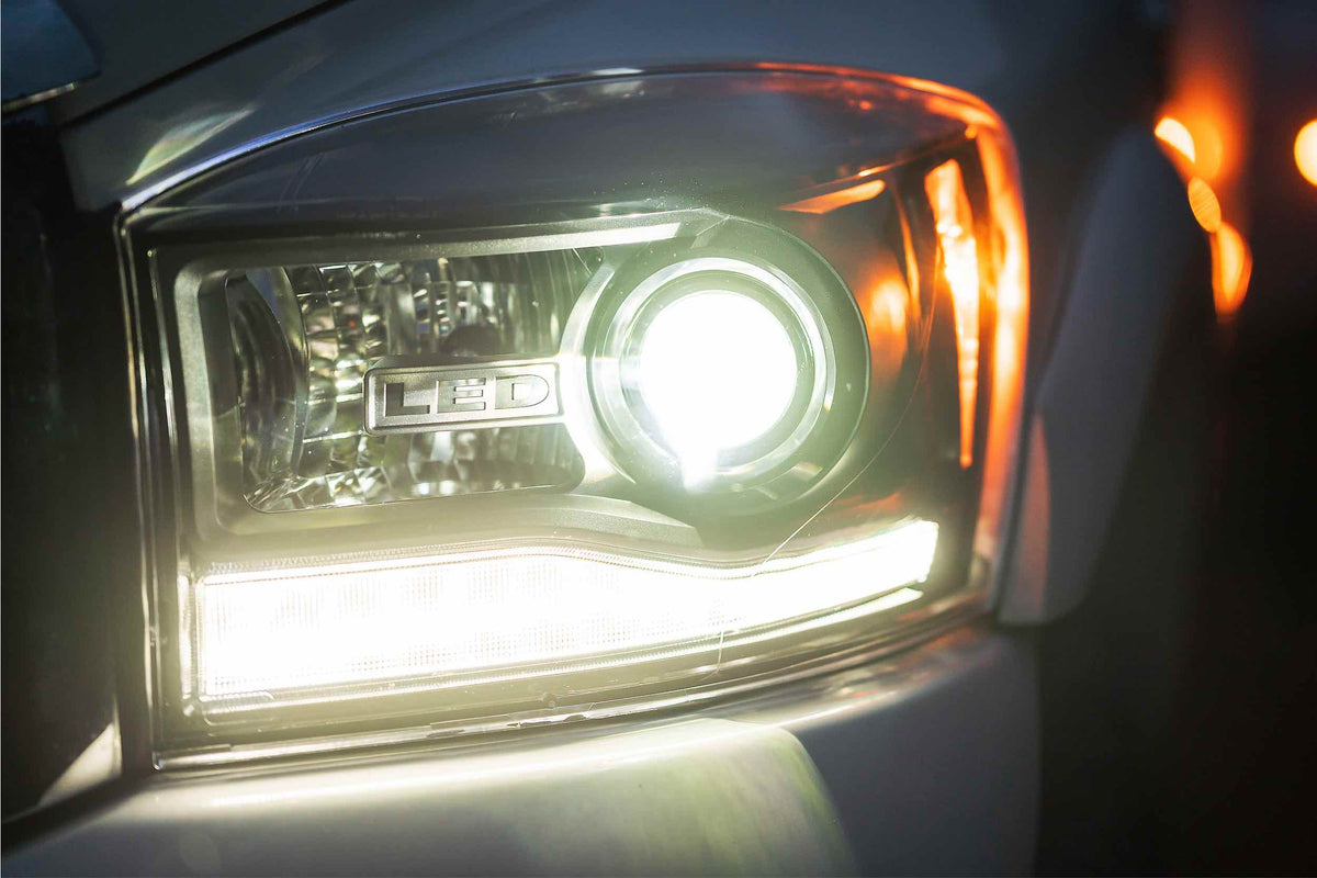 Morimoto - XB Hybrid LED Headlights: Dodge Ram (06-08) (Pair / ASM) - LF558