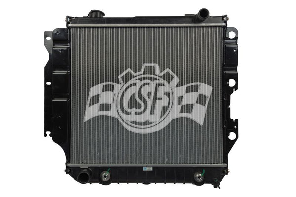 CSF 05-06 Jeep Wrangler 2.4L OEM Plastic Radiator - 3465 for 2005-2006 Jeep Wrangler