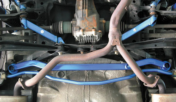 Cusco Power Brace Rear BP5/9 Legacy GT - 684 492 R for 2005-2009 Subaru Legacy - front view