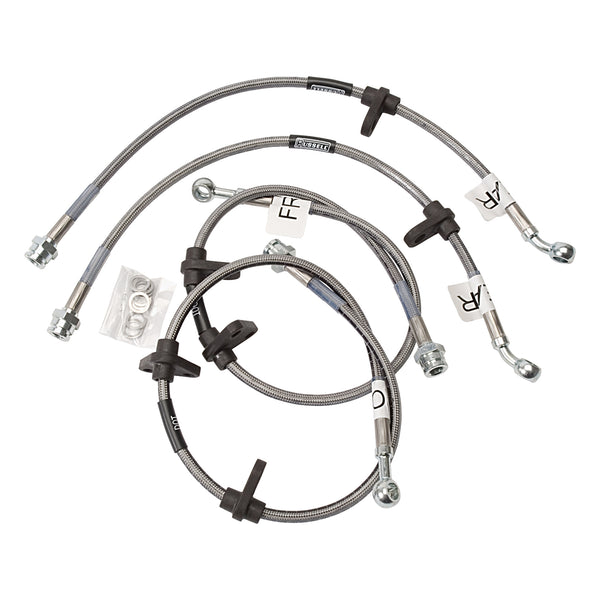 Russell Performance 98-01 Acura Integra LS and GSR Brake Line Kit - 684850 for 1994-2001 Acura Integra - front view