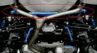 Cusco Subaru Legacy BM9 Power Brace Rear Member - 687 492 RM for 2010-2013 Subaru Legacy