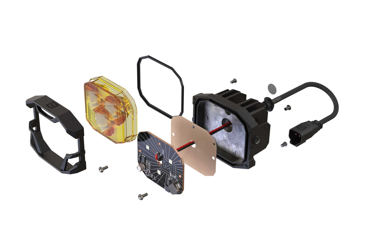 Morimoto - Ditch Light Brackets: Lexus GX470 (03-09) - BAF042