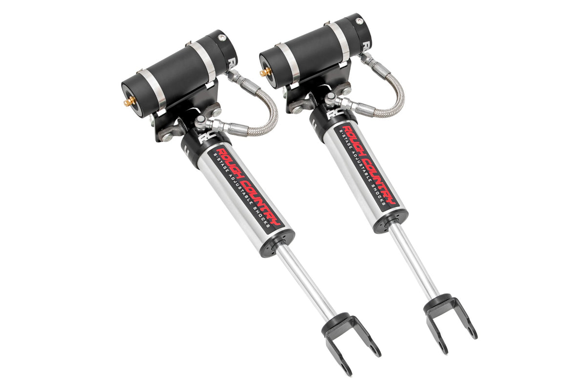 Rough Country - Vertex 2.5 Adjustable Front Shocks - 3.5" - Chevy/GMC 2500HD (20-25) - 689027