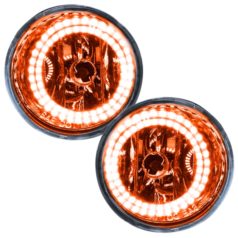 Oracle Lighting 04-15 Nissan Titan Pre-Assembled LED Halo Fog Lights -Amber SEE WARRANTY - 8177-005