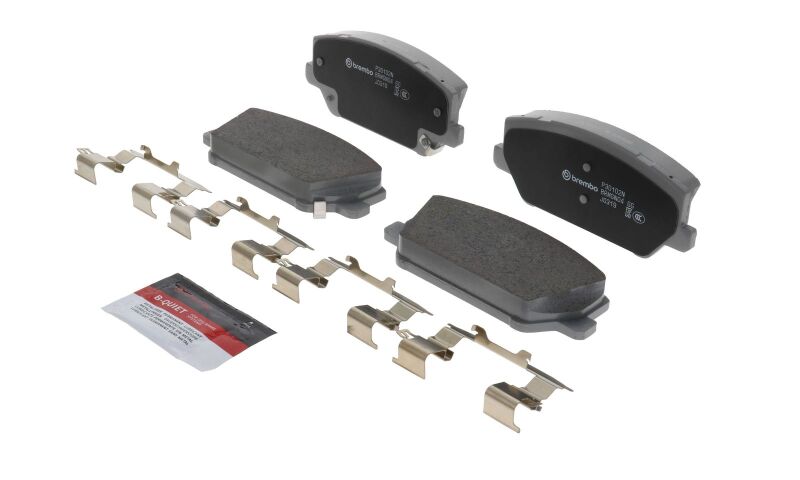 Brembo 19-22 Hyundai Santa Fe/ Hyundai Veloster N Front NAO Brake Pad - P30102N