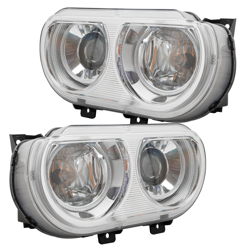 Oracle 08-14 Dodge Challenger SMD HL (HID Style) - White SEE WARRANTY - 7132-001