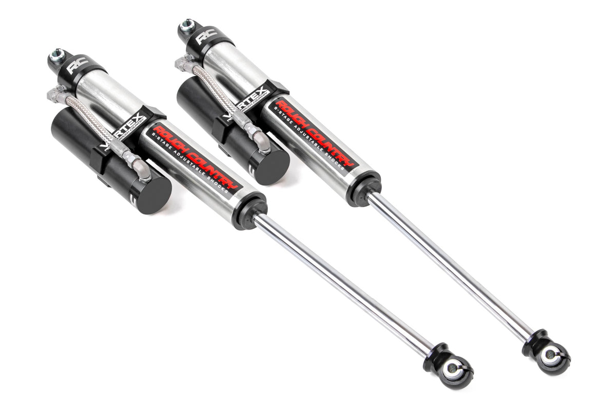 Rough Country - Vertex 2.5 Adjustable Rear Shocks - 4-8" - Ford F-250 Super Duty 4WD (17-25) - 699055
