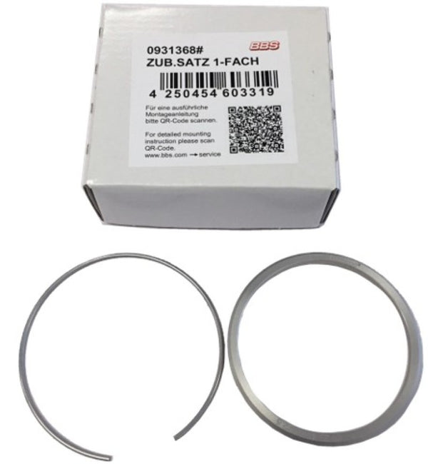 BBS PFS KIT - Volvo 850 - Includes 70mm OD - 65mm ID Ring / 70mm Clip - 09.30.061 by BBS