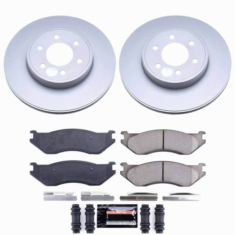 Power Stop 2003 Dodge Durango Front Z23 Coated Brake Kit - CPK2178-23