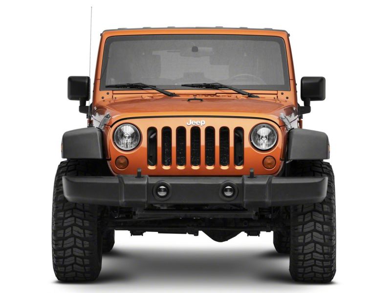 Raxiom 10-23 Jeep Wrangler JK &amp; JL Axial Series LED DRL Fog Lights - J127019