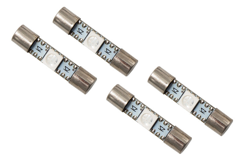 Diode Dynamics 28mm SMF1 LED Bulb - Blue Set of 4 - DD0039Q