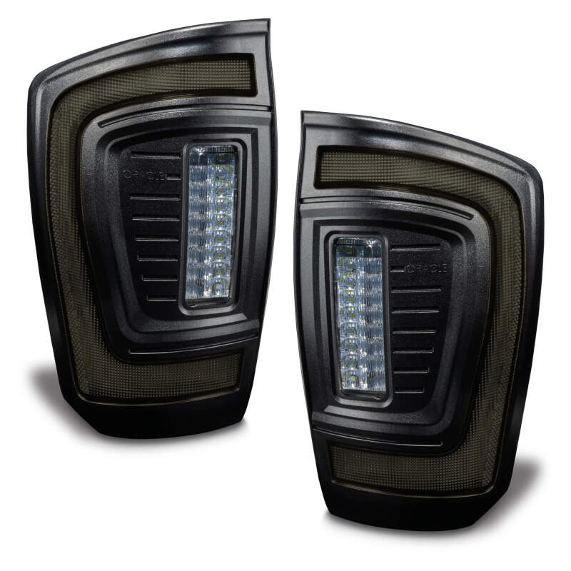 Oracle Lighting 16-23 Gen 3 Toyota Tacoma Black Series Flush Style LED Tail Lights SEE WARRANTY - 5911-504-T