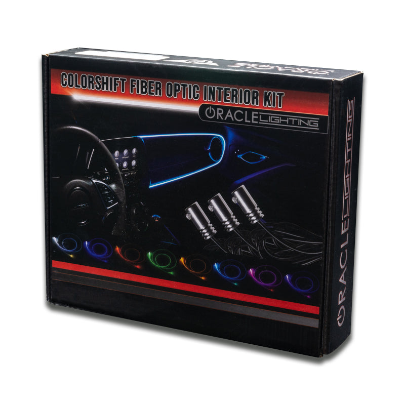 Oracle Fiber Optic LED Interior Kit - ColorSHIFT (4PCS) - ColorSHIFT SEE WARRANTY - 4233-333-4