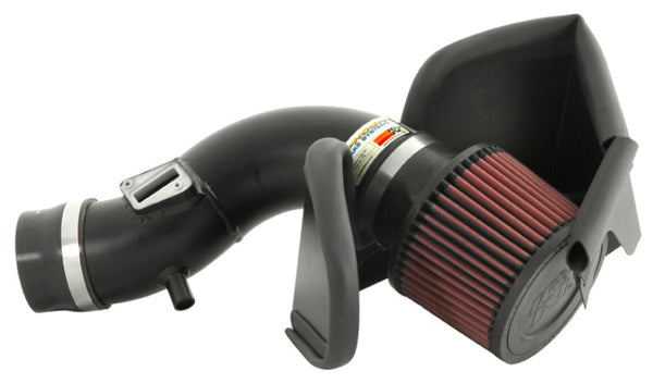 K&N 07-08 Nissan Sentra SE-R Spec VL4-2.5L Typhoon Short Ram Intake - 69-7001TTK for 2007-2012 Nissan Sentra - front view