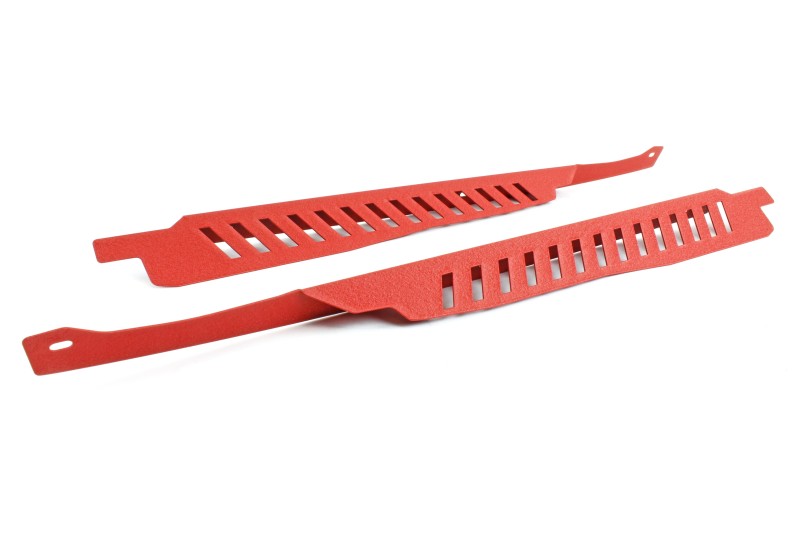 Perrin 08-14 Subaru WRX/STI Fender Shroud Set - Red - PSP-ENG-549RD