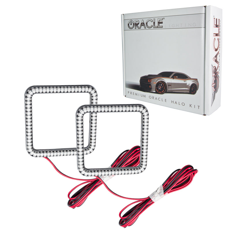 Oracle Ford F-250/350 05-07 LED Fog Halo Kit - White SEE WARRANTY - 1241-001