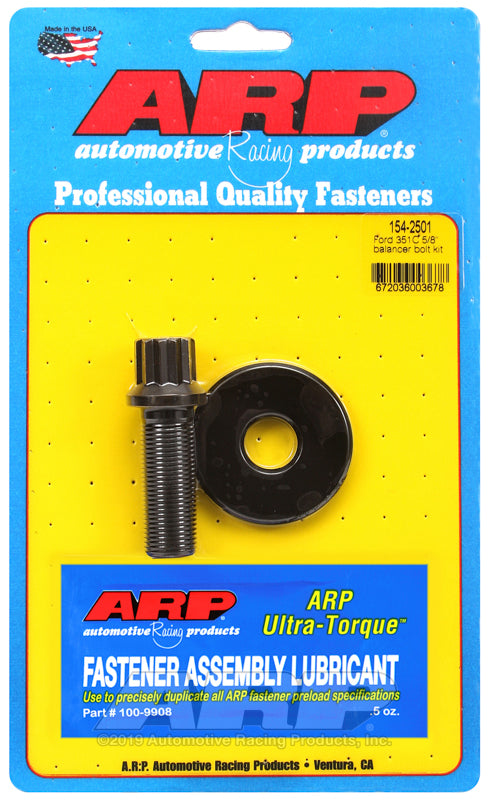 ARP Ford 351C V8 12pt Balancer Bolt Kit - 154-2501