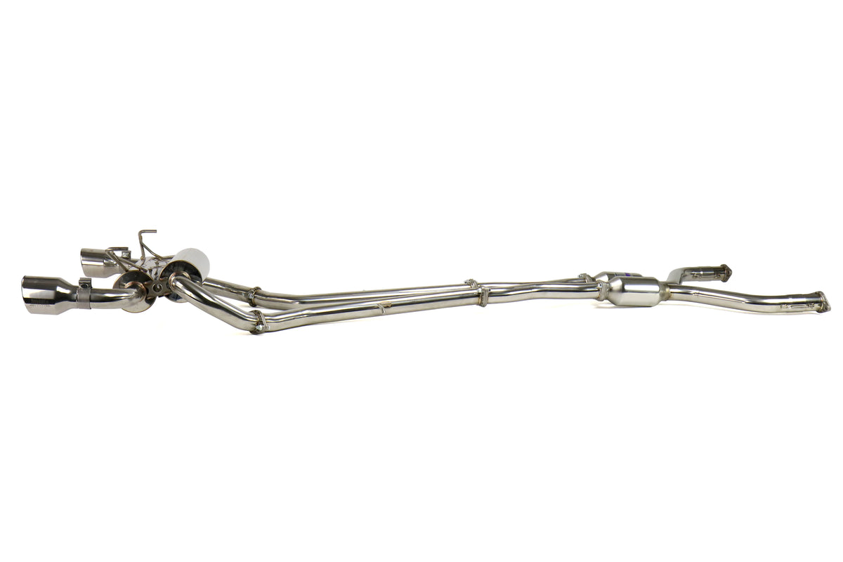 Invidia 09+ 370Z Gemini Rolled Stainless Steel Tip Cat-back Exhaust