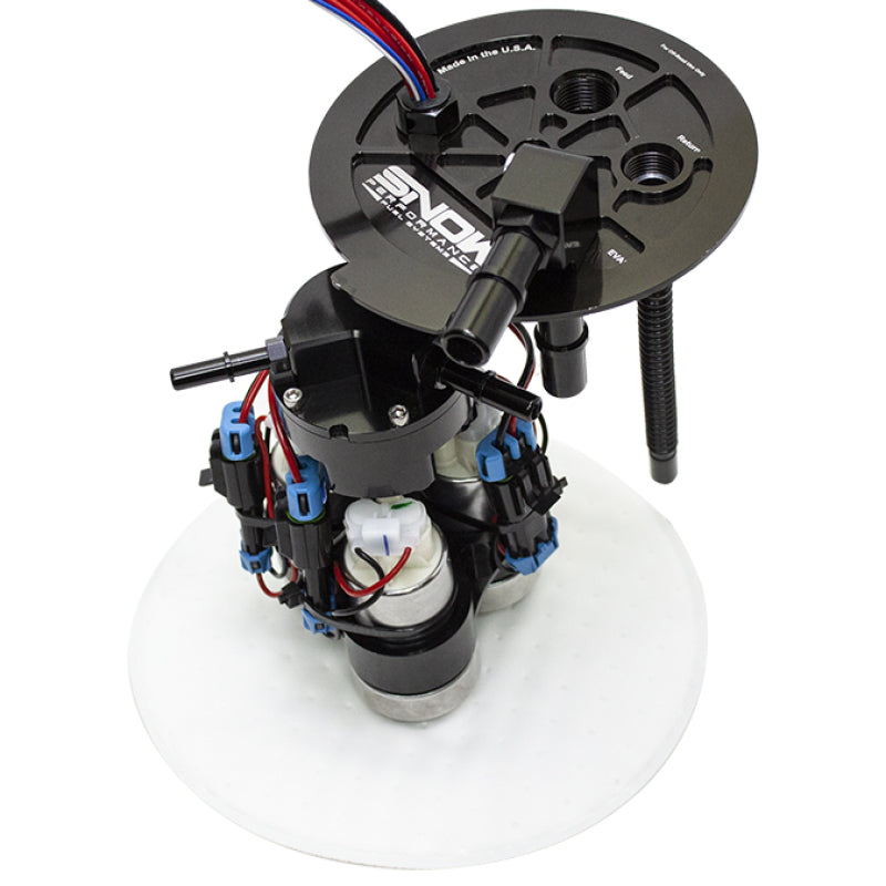 Snow Performance Chevrolet Camaro 6th Gen Race Fuel Hat (Triple Pump) - SNF-52501R