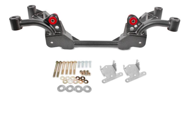 BMR 82-82 3rd Gen F-Body K-Member w/ SBC/BBC Motor Mounts and STD. Rack Mounts - Black Hammertone - KM007H