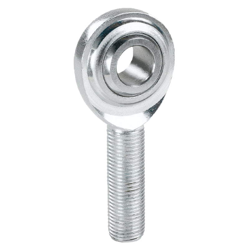 QA1 G Series 2-Pc Rod End - Male/Left Hand - 12mm Bore x M12x1.75 - Stainless Steel w/PTFE - MGML12T