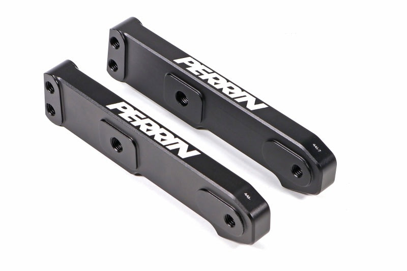 Perrin 22-23 Subaru WRX Front Mount Intercooler Kit (Black Tubes &amp; Silver Core) - PSP-ITR-441SL/BK