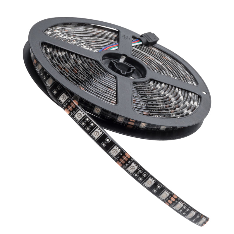 Oracle Exterior Black Flex LED 12in Strip - RGB ColorSHIFT SEE WARRANTY - 3804-333