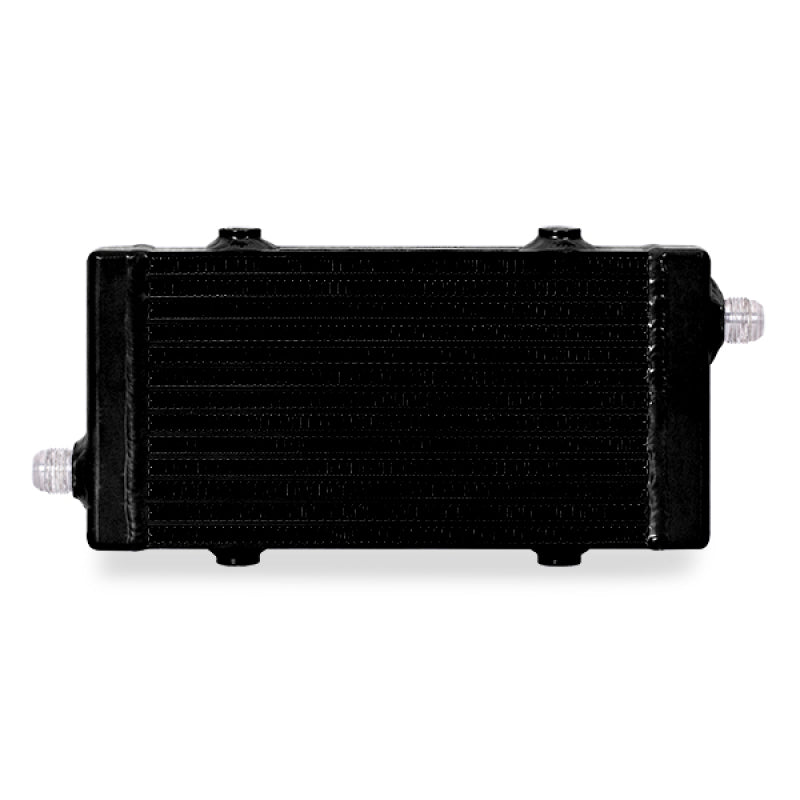 Mishimoto Universal Small Bar and Plate Cross Flow Black Oil Cooler - MMOC-SP-SBK