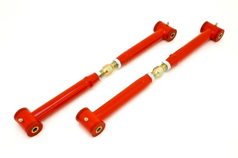 BMR 82-02 3rd Gen F-Body Chrome Moly Lower Control Arms On-Car Adj. (Polyurethane) - Red - MTCA002R by BMR Suspension