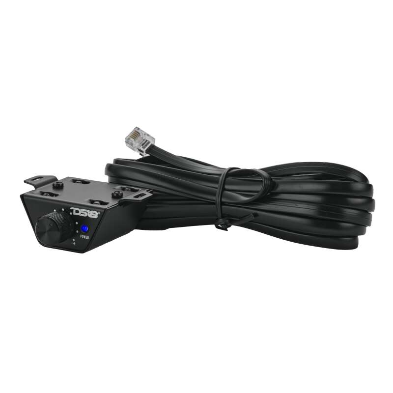 DS18 1-Channel Class D Full-Range Monoblock 8000 Watts RMS at1 ohm DPIV1/0 Terminals Included Red - FRP-8K/RD - side view