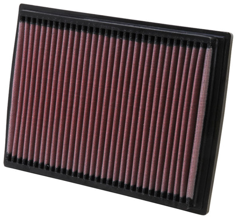 K&N 00-09 Hyundai Coupe/Elantra/Tiburon/Tuscon / 05-10 Kia Drop In Air Filter - 33-2201 for 2000-2007 Hyundai Elantra - front