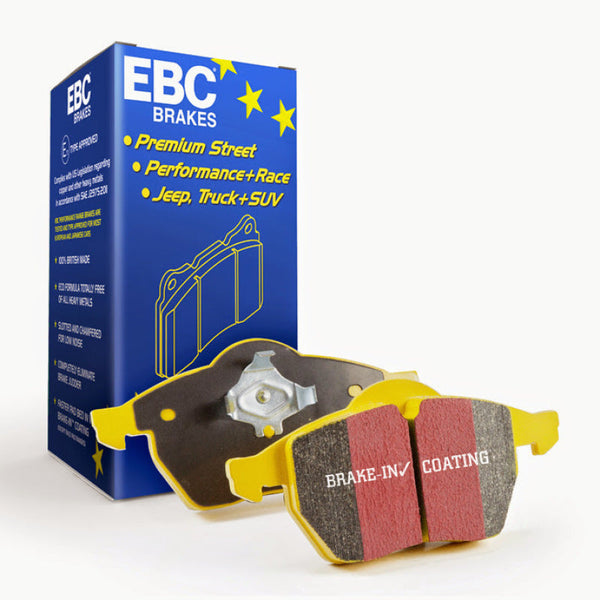 EBC Yellowstuff Rear Brake Pads DP42415R for 2019-2026 BMW Z4 - front view