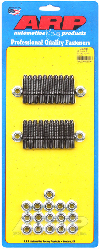 ARP SB Mopar and Pontiac Oil Pan Stud Kit - 200-1901