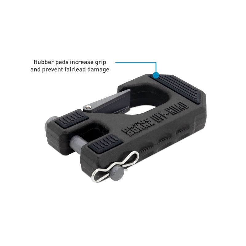 Borne Off-Road 10K Winch - Black Synthetic Rope - BNWN-10-SBK