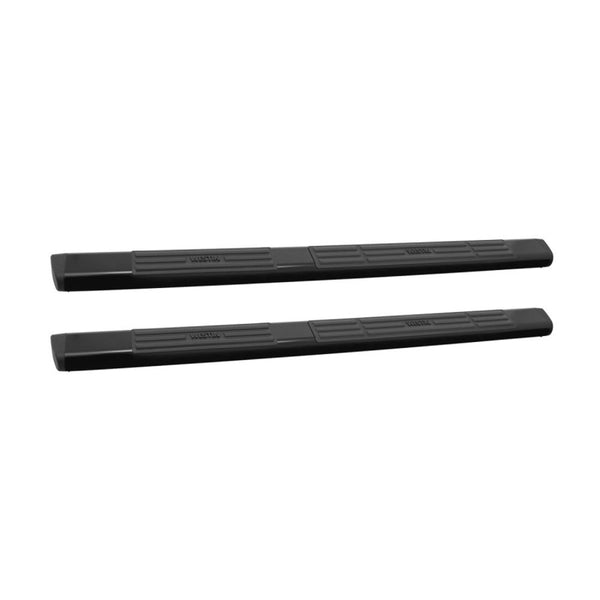Westin Premier 6 in Oval Side Bar - Mild Steel 85 in - Black - 22-6035 for 2004-2024 Nissan TITAN - front view