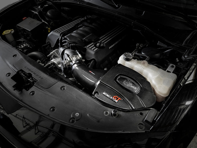 aFe Black Series Carbon Fiber CAIS w/PDS Filter 11-19 Dodge Challenger/Charger SRT8 V8-6.4L - 58-10003D