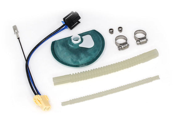 DeatschWerks 11-14 Ford Mustang V6/GT DW400 Fuel Pump Set Up Kit - 9-1046 for 2009-2014 Ford F 150 - front view