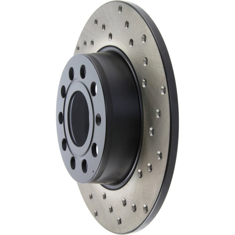StopTech Drilled Cryo Sport Brake Rotor Rear Left 12-13 Volkswagen Beetle - 128.33131CL